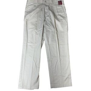 Dockers Original Khaki Classic Fit Pants W36 L30 Stretch Waistband No Wrinkles